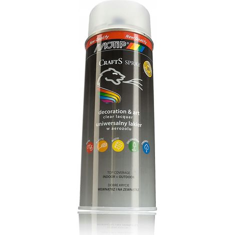 Klarer matter Acryllack Klar Spray 400ml HANDWERK (1/2)