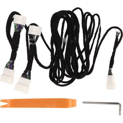 Kit de modificación de altavoces con arnés de cableado para activación de audio inactivo, repuesto para Tesla Model 3 2019-2020.