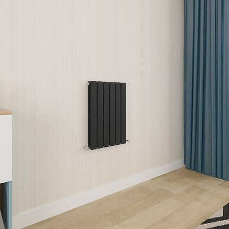 Biubiubath Flat Panel Radiator 600x408mm Double Black