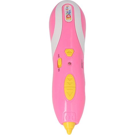 Stylo 3D pour enfants sans fil rechargeable, basse température, plastique rose, DC 5V, kit de dessin 3D créatif pour débutants (1/5)