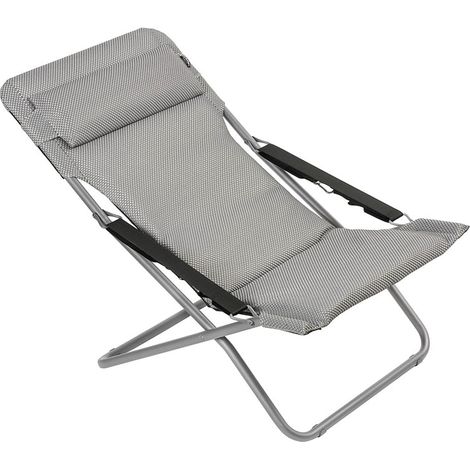 TRANSABED Be Comfort LaFuma LFM2829 Chaise longue argentée (1/4)