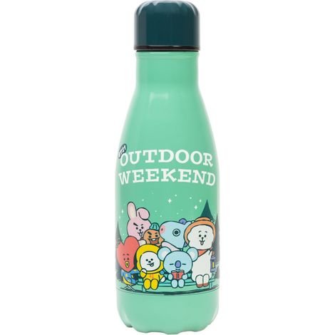 Grupo Erik: Bottiglia termica BT21 Borraccia termica BT21 260 ml, doppia parete in acciaio inox, chiusura ermetica, BPA free, Thermos BT21, BT21 Gadget (1/5)