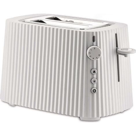 Alessi Plisse Toaster Bianco – tostapane elegante (1/5)