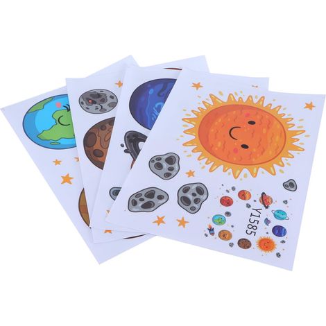 Papier peint adhésif motif ciel étoilé cosmique pour fond de salon déco DIY