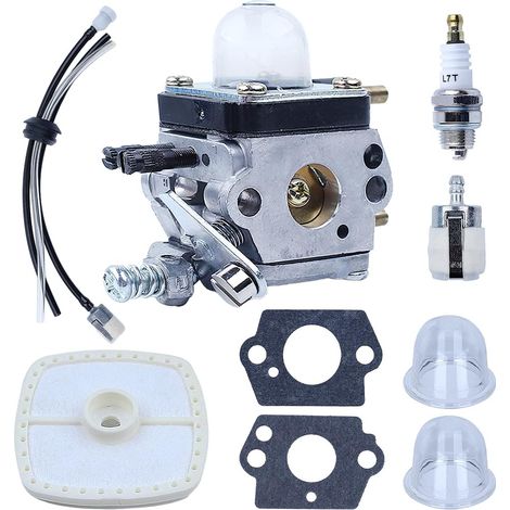 Carburateur Adefol avec joint Filtre à air et carburant pour motobineuse Mantis 7222 7222E 7222M 7225 7230 7234 Ensemble de conduites de carburant Remplace Zama C1U-K54A (1/5)