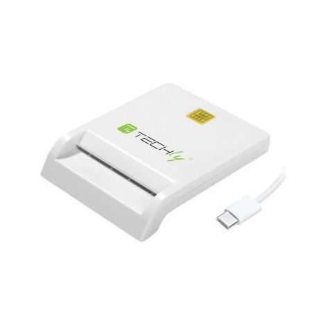 Techly I-card CAM-USB2TYC USB 2.0 Chipkartenleser Schwarz