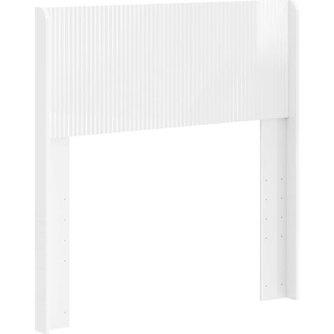 Testiera Letto Bianco Lucido PB vidaXL