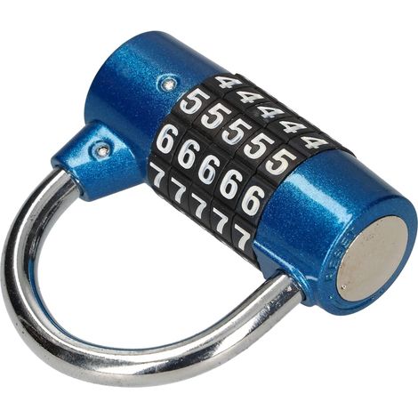 KOTARBAU Cadenas à combinaison 65 mm rond à 5 chiffres (1/5)