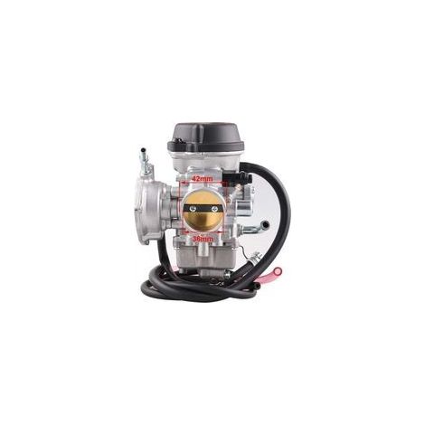 Carburateur pour Quad Yamaha Raptor 350 YFM350 2004-2013, YFM350R et Édition Spéciale, Alésage 36 mm, Pré-Réglé, Montage Boulonné (1/5)