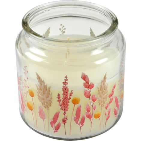 Bougie Parfumée "Harmonie" 10cm Romance Florale