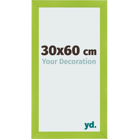 yd. - Cadre photo 30x60 - Vert - MDF - Pisa (1/5)