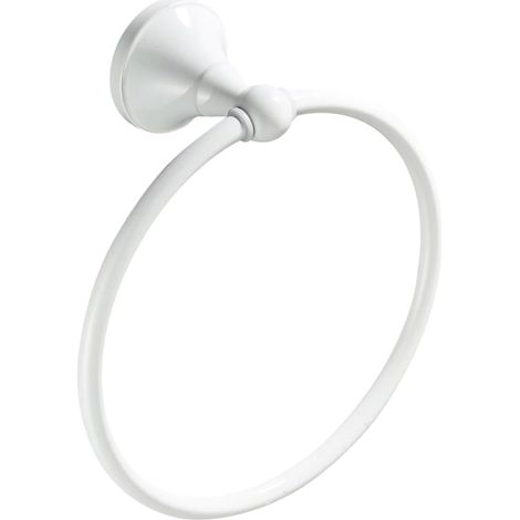 porte serviettes rond en laiton clair bross robuste pour (1/5)