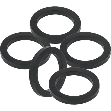 Schläfer 183311 Set Guarnizioni per Aeratore M24 Rubinetto acqua Bagno e Cucina Miscelatore Lavabo, Lavello Bidet, Doccia, Vasca, Guarnizioni idrauliche in Gomma piatte M24x1 - Confezione 5Pz. (1/5)