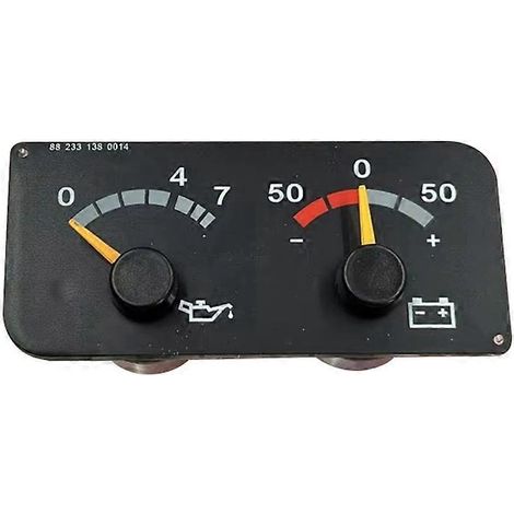 Compatible avec les manomètres de pression d'huile de tableau de bord des camions Scania 1423208 et 1434135 (1/5)