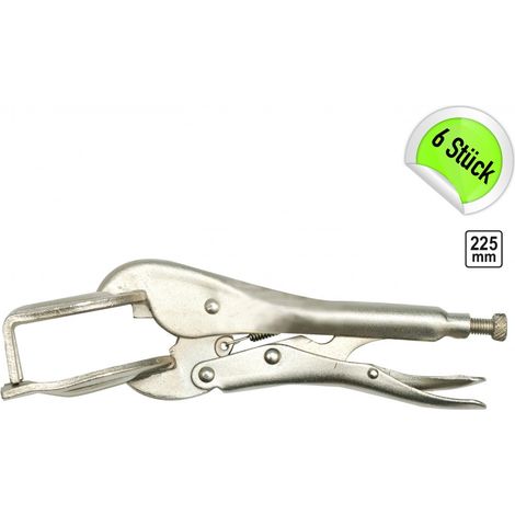 Rohr Gripzange 250 mm 6 Stück (1/5)