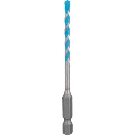 FPLUS broca hex-9 multiconst.bosch 4x45x90 , Indicadas para prácticamente todo tipo de materiales para acabado de interiores, p. ej., hormigón, mampostería, ladrillo, eternita, ma
