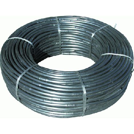 Rouleau de 100 m de tuyau en polyA thylA ne dA goulinant Pas de 16 mm 30 cm pour l&39irrigation du systA me de jardin dA bit nominal 5 l / h avec 4 trous