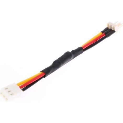 Câble réducteur de vitesse à 3 broches pour ventilateurs de processeur, câble de réduction de vitesse pour ventilateur, câble de r (1/5)