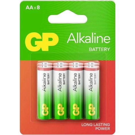 AA Batterie Alkaline 1,5V 8 Stück Pile LR6 (AA) 1.5 V 8 pc(s) (1/3)