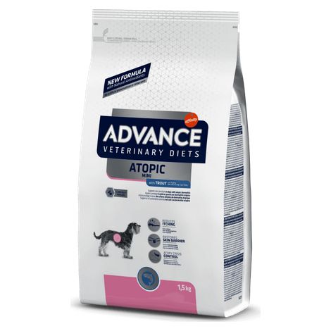 ADVANCE DOG KG.1,5 VETERINARY DIETS MINI ATOPIC ALIMENTO DIETETICO PER CANI (1/3)