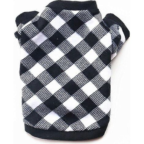Ropa suave y cálida de forro polar para mascotas, abrigo con estampado de calavera para cachorros, camisa, chaqueta, jersey de camuflaje para bulldog francés, ropa para perros 11 (1/5)