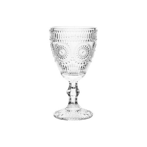 Altom Design Daisy 325 ml Wasser- und Saftglas mit Fuß