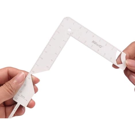 Règle de guidage multifonctionnelle pour couvertures de livres, outil de reliure facile à utiliser, adapté à la mise en page d'albums de scrapbooking (FMY). (1/4)