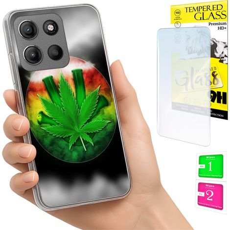 Funda para Motorola Moto G15 / G15 Power, carcasa trasera + cristal (1/5)