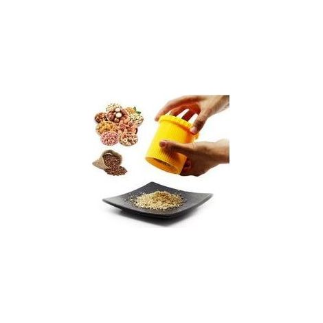 Moulin Noix de Muscade Manuel Moulin à Noix de Muscade Multifonctionnel Moulin Muscade Outil Moulin a Muscade Adapté Muscade Grains de Café et Petites Particules D'assaisonnement (1/5)