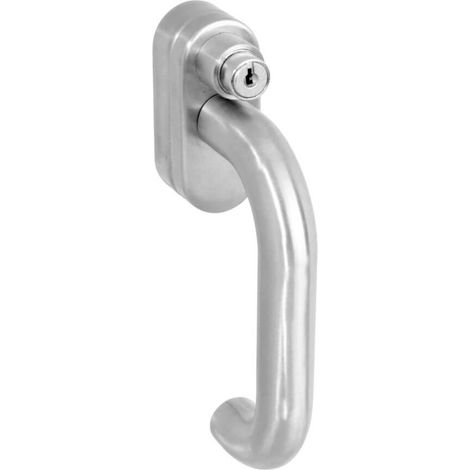 Poignée de fenêtre ronde Ventra verrouillable en acier inoxydable - 0035.615652 (1/2)