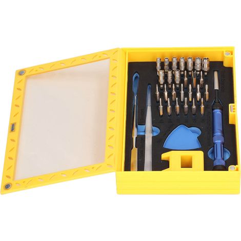 Kit tournevis magnétique multifonctionnel assortiment d'embouts et douilles pour réparation électronique (1/5)