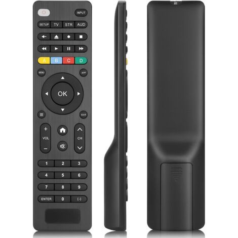 Télécommande universelle pour téléviseurs intelligents Samsung, Hisense, LG, TCL, Philips, Sony, Insignia, Toshiba et autres marques (compatible avec les lecteurs DVD/Blu-ray et les barres de son) (1/2)