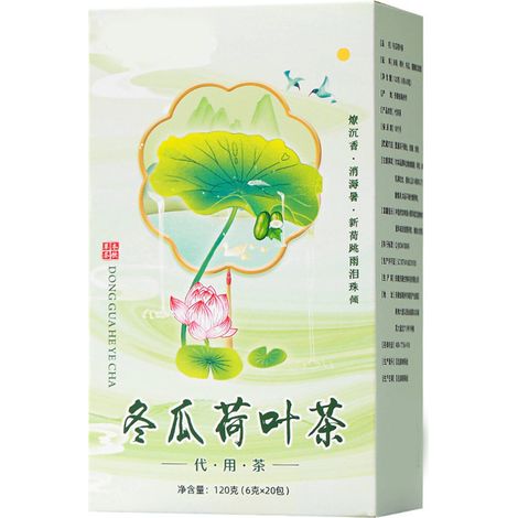 20 Sachets Thé d'Hiver Melon Lotus Rose Cassia Triangulaire Infusion Herbal pour Maison Bureau (1/5)