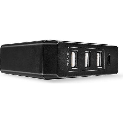 Compatible avec les chargeurs intelligents Lindy à 4 ports USB Type-C et Type-A, prenant en charge la charge rapide 72 W. (1/5)