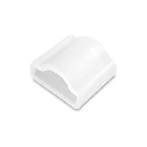 Tapón 12mm silicona para tira led (1/4)