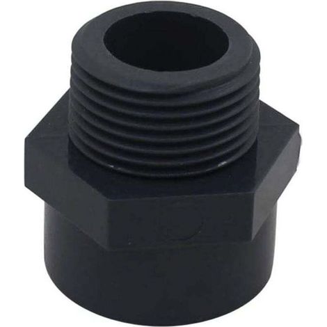 Embout filete pvc male 20 25 32 40 50 63 75 90 110mm embout a visser piscine raccord mixte pvc manchon fileté pvc (Diamètre Interne 40mm - 1-1/4" filetage) (1/3)