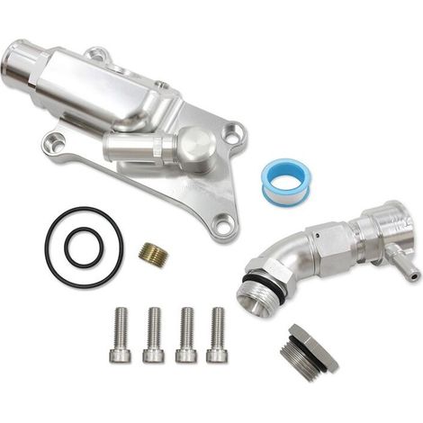 Carcasa superior del sistema de refrigeración para motores K20Z3 y K24 de la serie K, con mangueras de llenado de curva recta. (1/3)