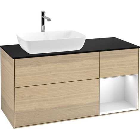 Villeroy & Boch F812MTPC Meuble sous-lavabo Finion F81 (1/2)