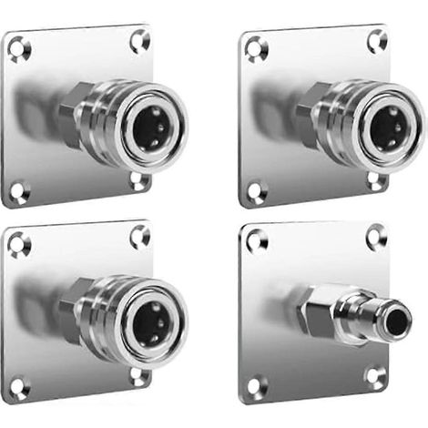 Support pour canon à mousse, support pour nettoyeur haute pression, support pour canon à mousse automatique à connexion rapide 1/4", support pour embout de buse de nettoyeur haute pression (1/5)