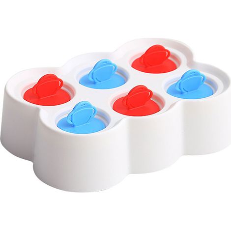 2 Moule à glace,Moule à sucettes en silicone,Format compact,Bouée intégrée,Pour enfants et bébés (1/5)