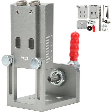 Winkelbohrer für Möbel, 9-mm-Präzisionsbohrer für Holz, Schnellverschluss-DIY-Zubehör (1/5)