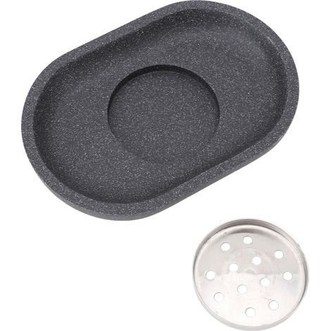 Draining Soap Container Innovative Drainage Soap Holder No Drilling Water Draining Soap Tray for Bathroom (1/5)