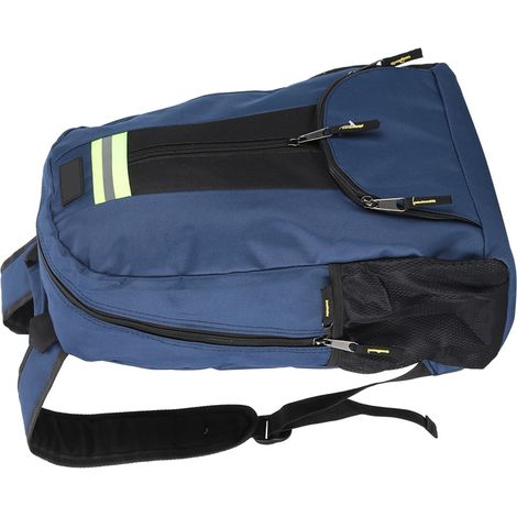 YILEQI Werkzeugtasche mit doppeltem Schultergurt – Schultertasche aus Oxford-Gewebe, Werkzeugtasche, Rucksack zur Aufbewahrung von Reparaturwerkzeugen (1/5)