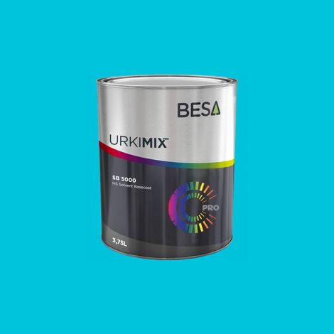 Pot de Peinture Polyuréthane / bi composant Pantone 3115C  Mat - 2kg