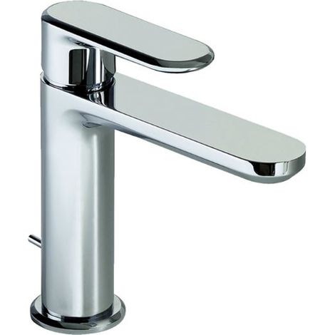 Cisal lineaviva miscelatore monocomando lavabo cromo con scarico automatico