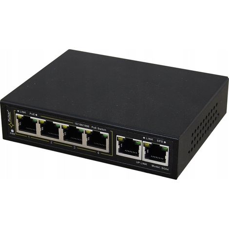 Switch réseau Pulsar sg64wp 4 ports poe 60 W (1/3)