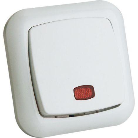 Einbauschalter 10A/250V Electro Dh 36.530/CL, weiß, 8430552114207