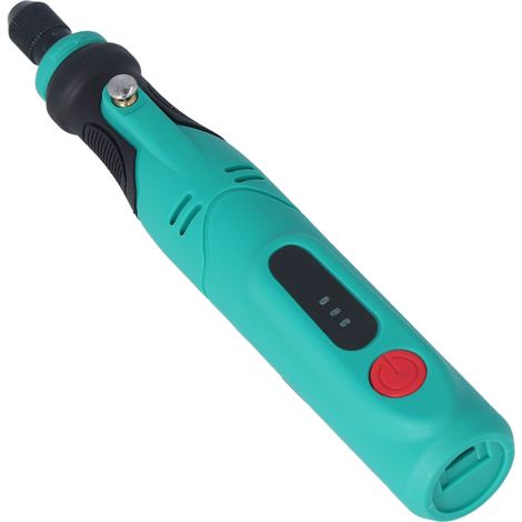 Kit de 40 Pièces Outil Rotatif Sans Fil 3,6V Rechargeable USB 3 Vitesses Variables pour Meulage et Polissage (1/5)