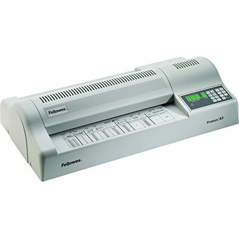Fellowes Plastificatrice Proteus A3, 95cm/Min, 6 rulli, Plastifica a Freddo, A3 (1/4)