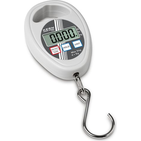 Kern Hängewaage HDB 5K5N+C kalibriert, Wägebereich 5 kg, Ablesbarkeit 5 g (1/2)